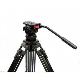Teris TX-V12 Professional Tripod with Fluid Head 100mm bowl Load 12KG for Video camcorder tripod HDV Film RED Scarlet Epic